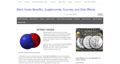 Desktop Screenshot of nitricoxide.org