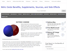 Tablet Screenshot of nitricoxide.org